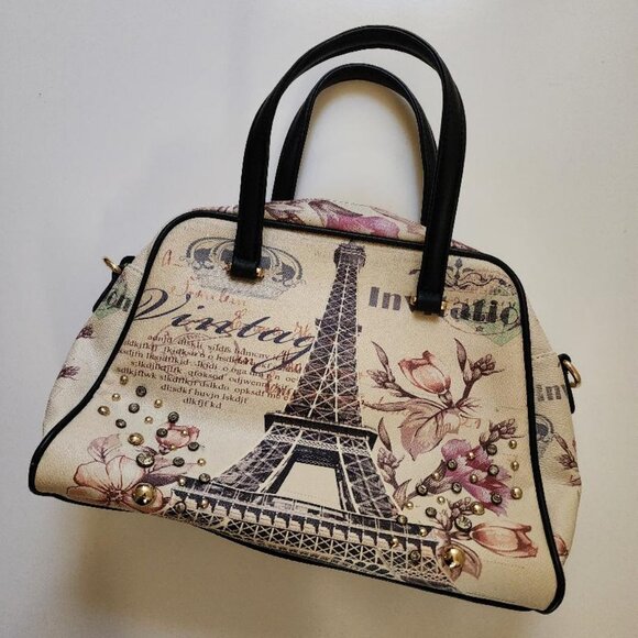 Women's Embellished Multicolor Shoulder Bag - Picture 5 of 8